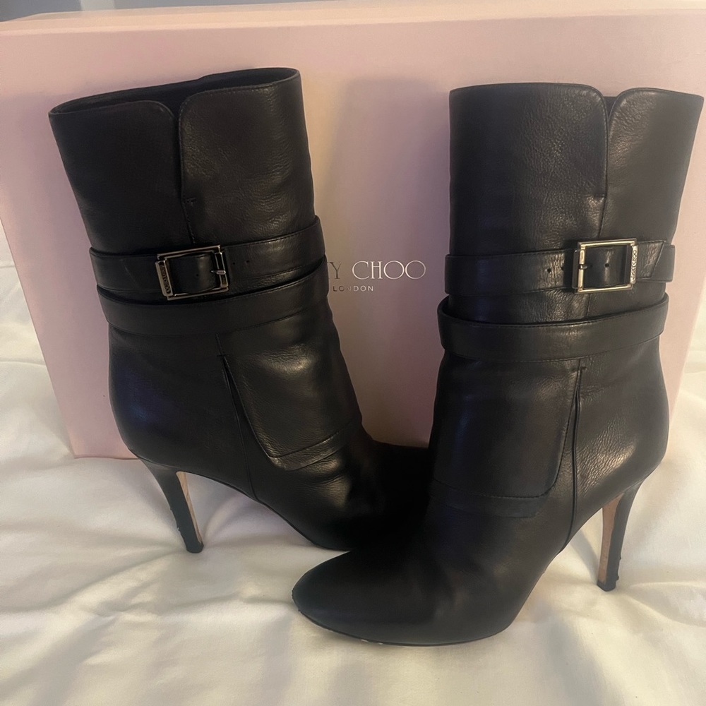 Authentic Jimmy Choo booties